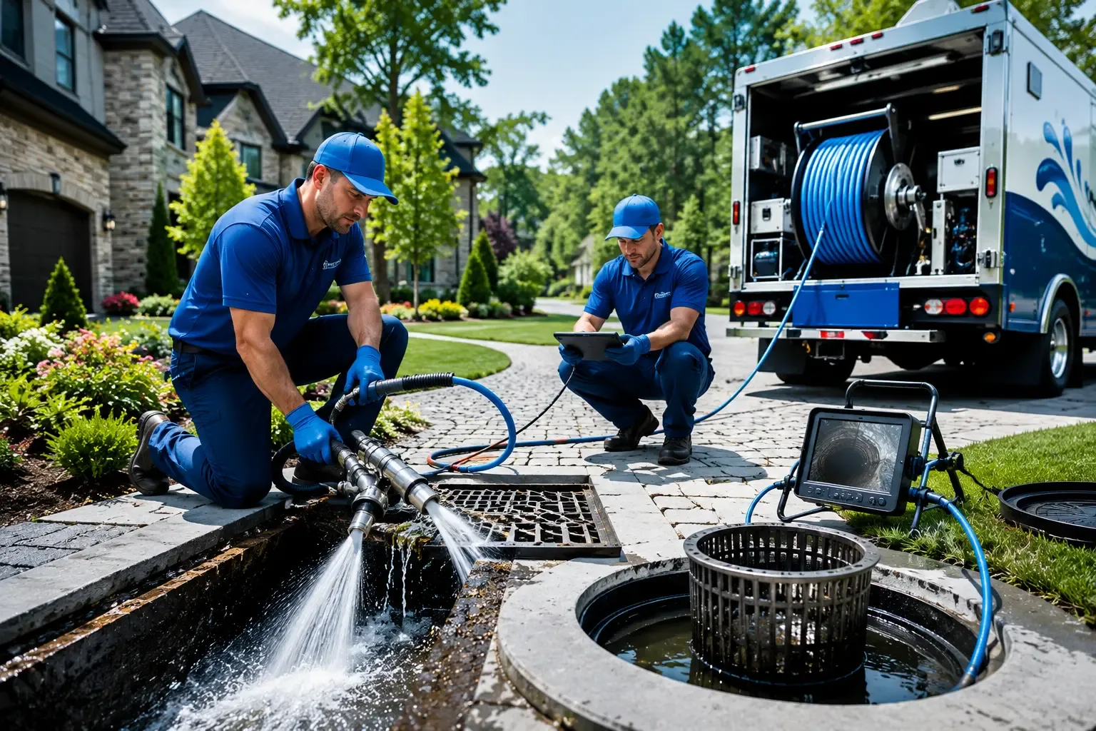 Local outdoor drain cleaning professionals in North Haven, ME